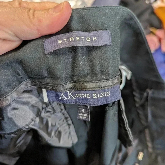 Vintage Anne Klein Stretch Pants /4 - Picture 2 of 3